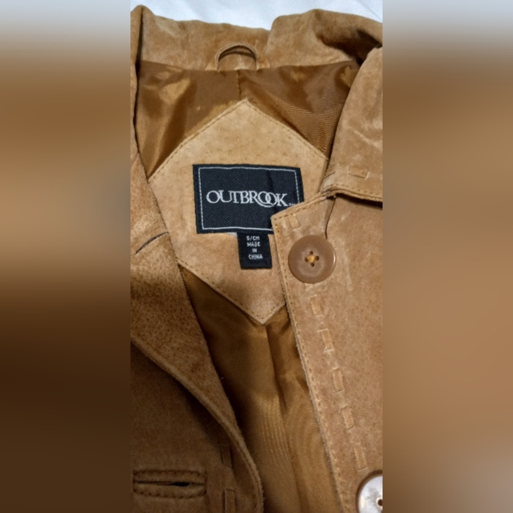 Women''s Tan Leather Lined Jacket